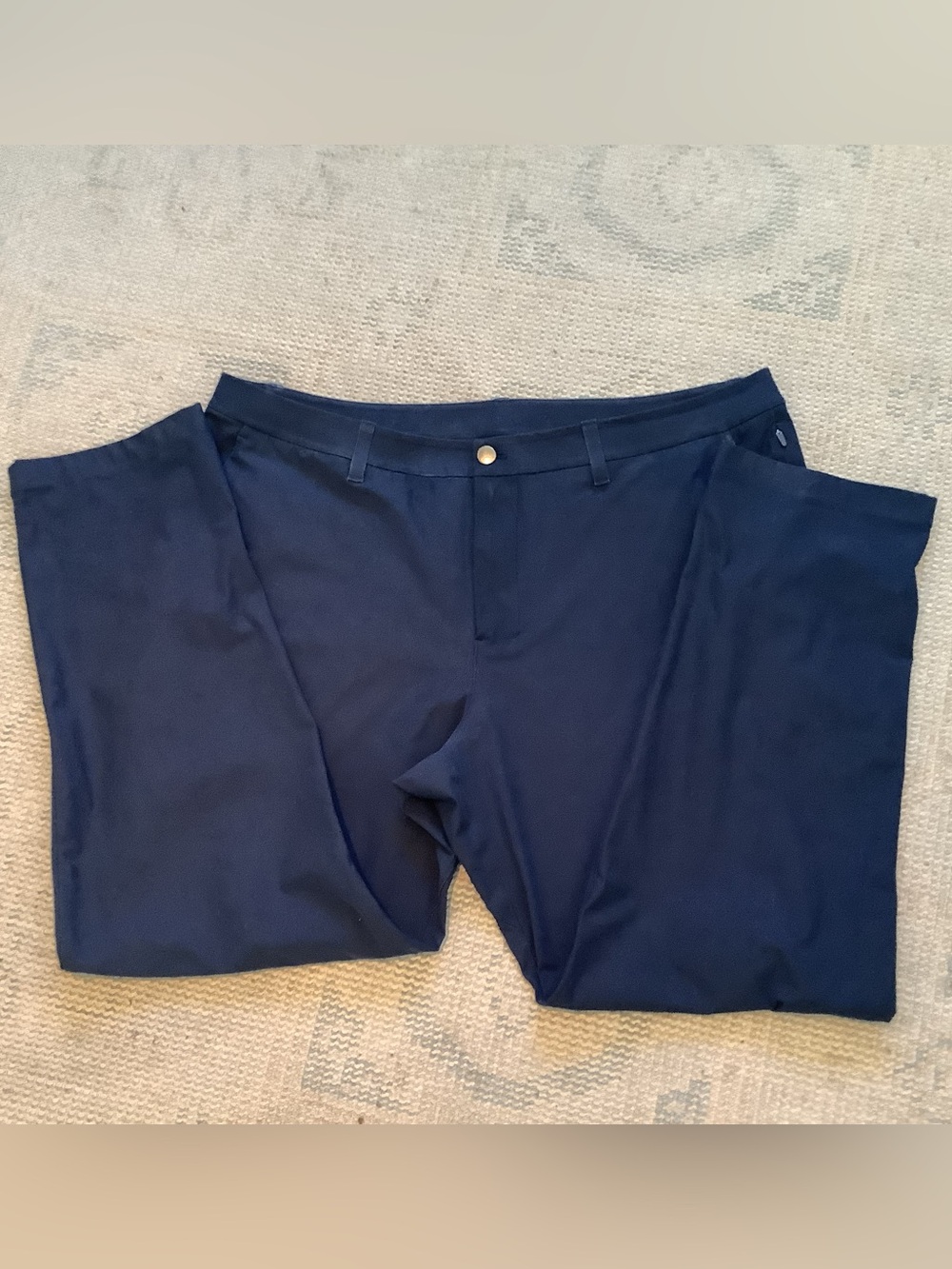 Lululemon ABC Classic Fit Warpstreme Navy Casual Men’s Pants Sz 40x30